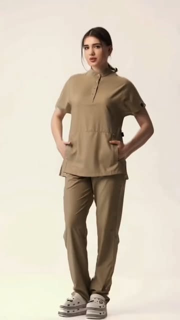 ست اسکراب و شلوار زنانه مدل درین