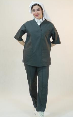 ست اسکراب و شلوار زنانه و مردانه مدل فیکس